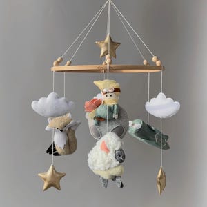 Babymobile für Jungen und Mädchen *Sternen-Babymobile * Babymobile für Jungen * Kinderzimmermobile