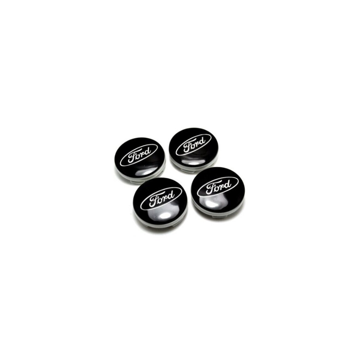 Ford 54mm BLACK Alloy Wheels Centre Caps Fits Most Models Etsy