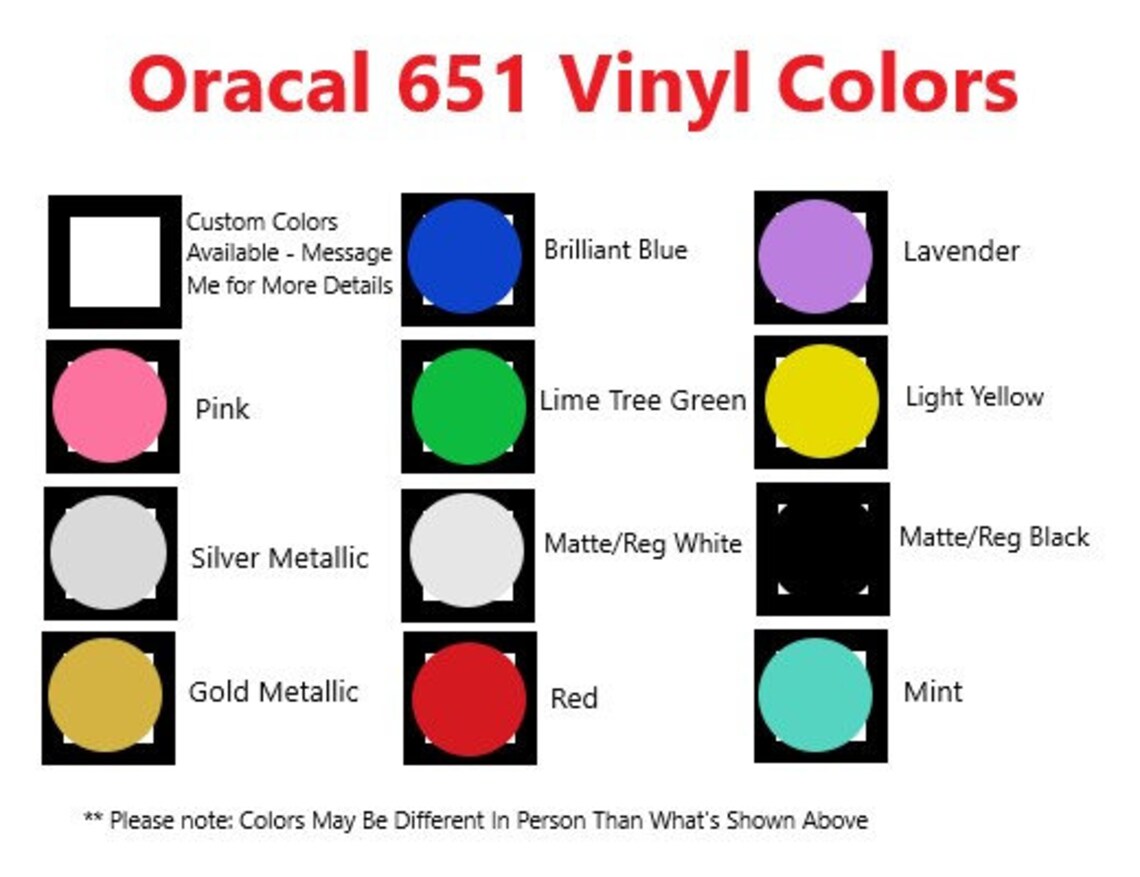 Personalized Custom Vinyl Decals Made to Order OR Ready to Etsy UK