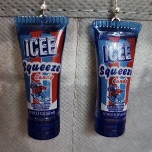 Mini brands icee earrings