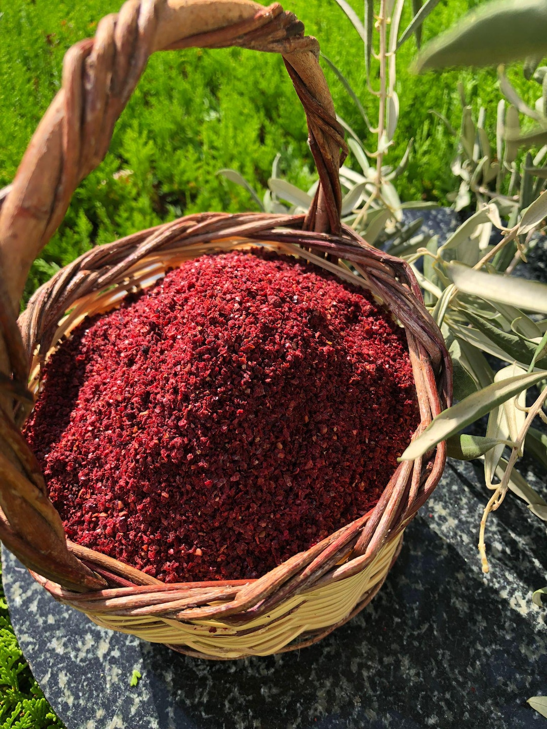 Sumac Salt Wild Sumac Spice: Freshly Harvested Turkish Sumac, No Salt - Etsy