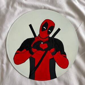 Hand painted Deadpool Vinyl