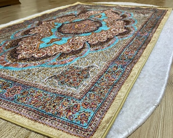 Luxe gebedsmat, islamitisch cadeau, ramadan/eid/huwelijksgunst