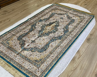 Luxe gebedskleed, islamitisch cadeau, premium geweven sajadah