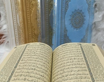 English Translated Quran: Thermo Leather Islamic Gift