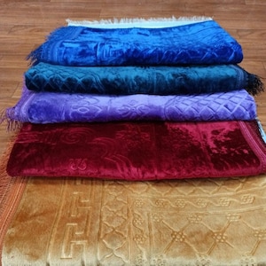 Premium Quality Padded Prayer Rug, Ramadan Gift, Eid Gift, Luxury Soft Prayer Mat, Wedding Gift, Muslim Gift, Mawleed Gift, Sajadah, Hajj