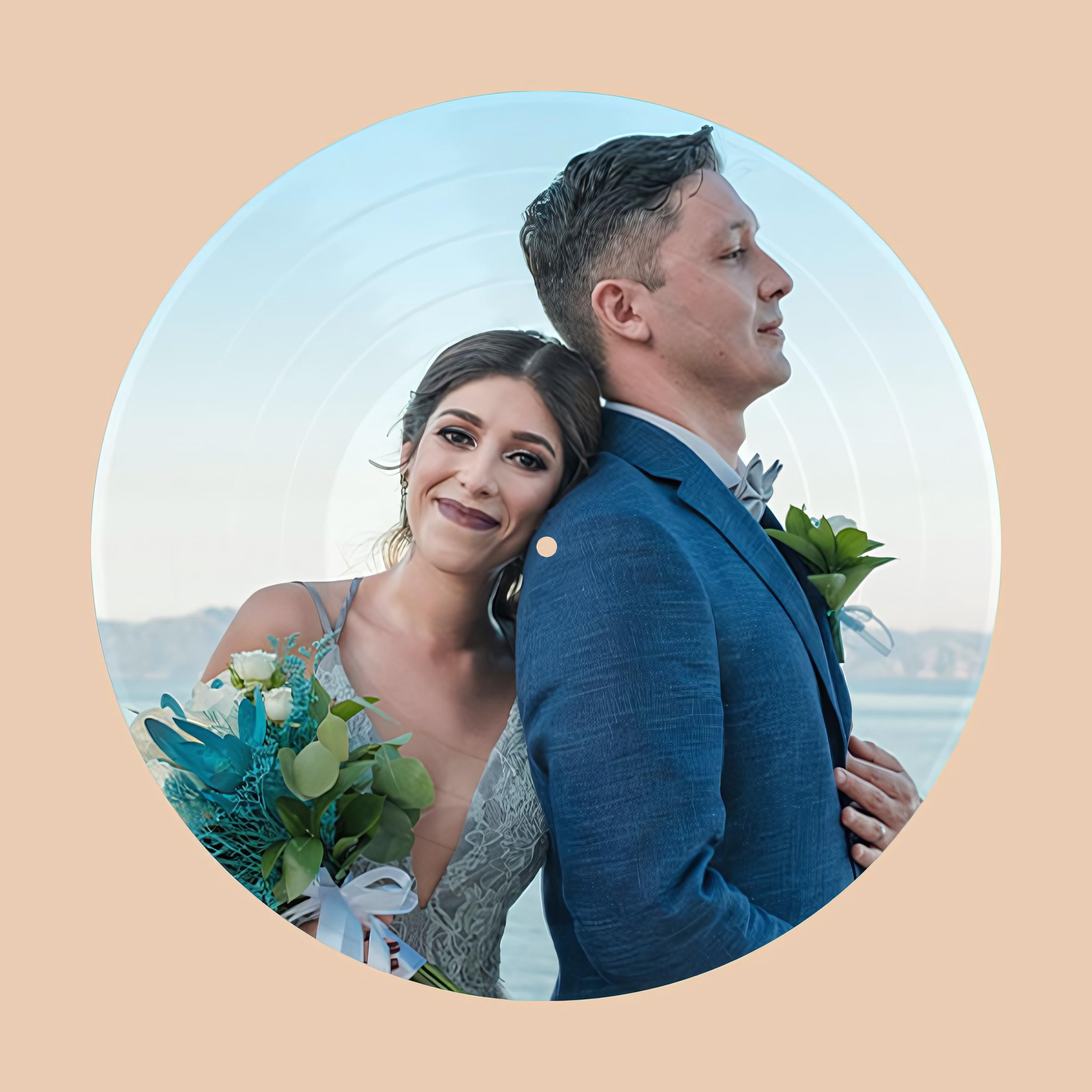 Custom Made Vinyl Record | Splatter / Color / Your Own Photo + Music | Playable 10&quot; Record (30 Minutes of Audio) | Wedding, Birthday, Gift