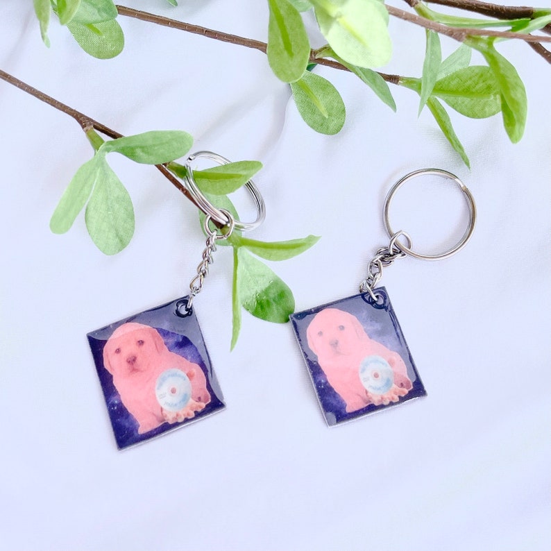 Dog Meme Keychain Puppy Meme Keychain Meme Keychain Etsy