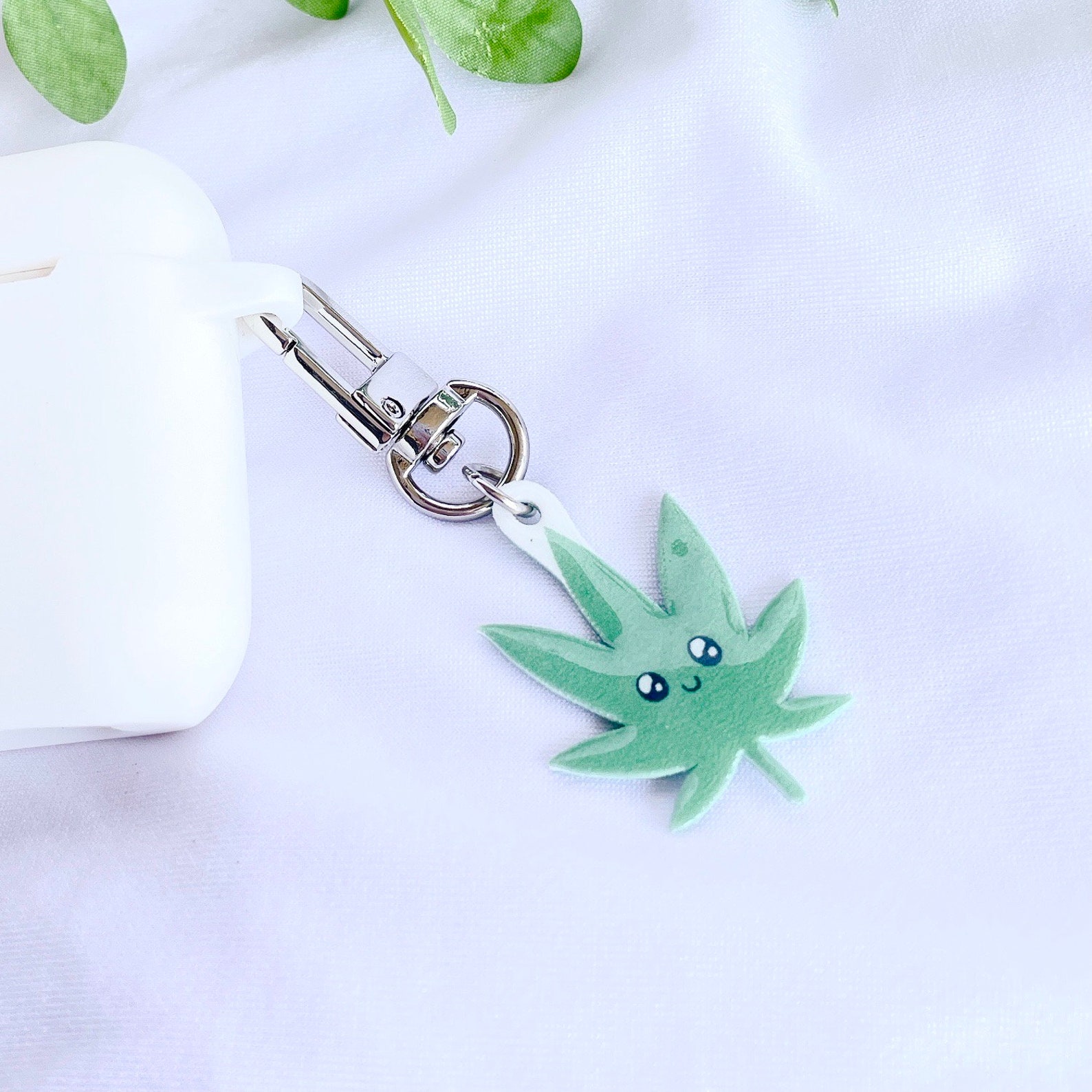420 Keychain Weed Keychain Cute Weed Keychain Funny Gift Etsy