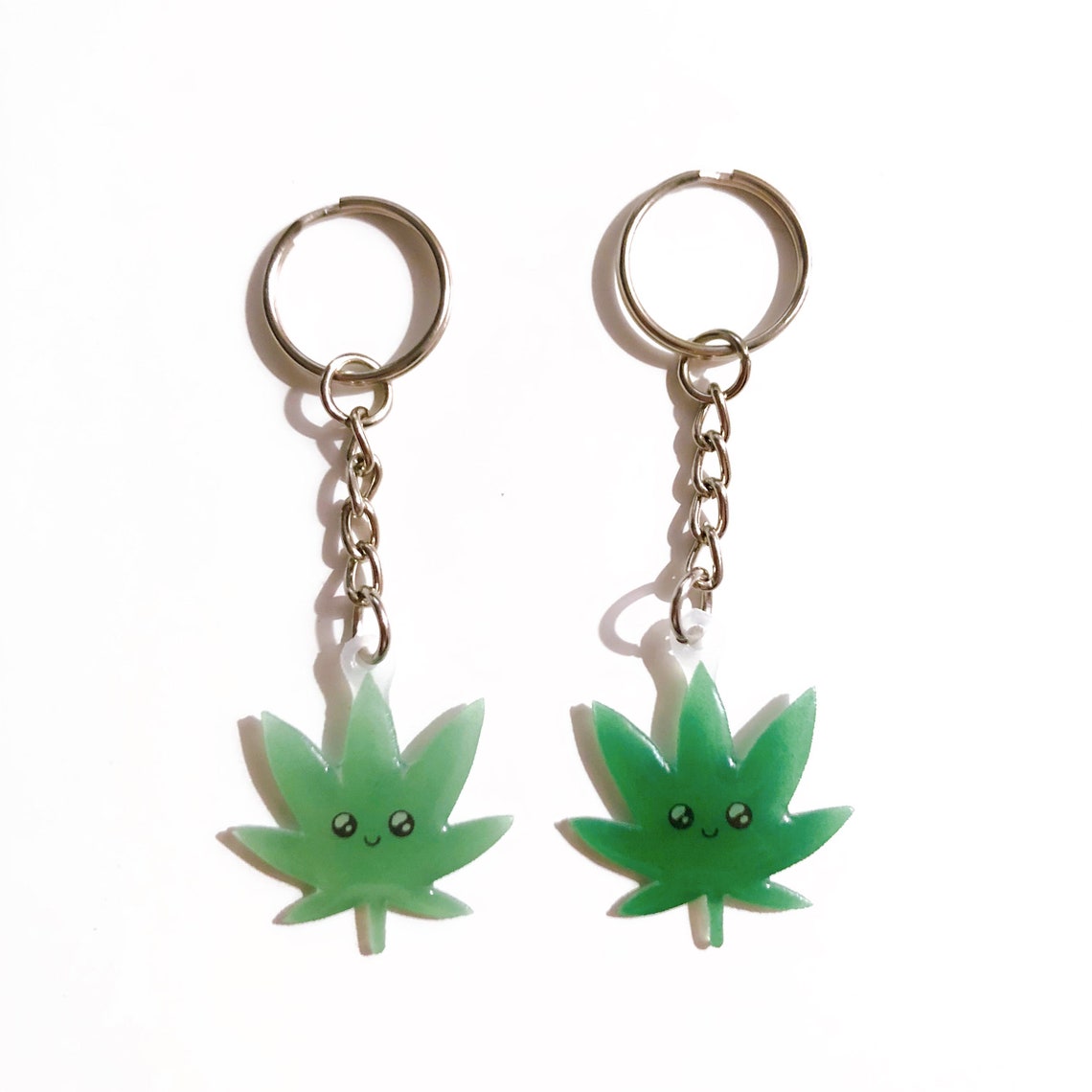 420 Keychain Weed Keychain Cute Weed Keychain Funny Gift Etsy