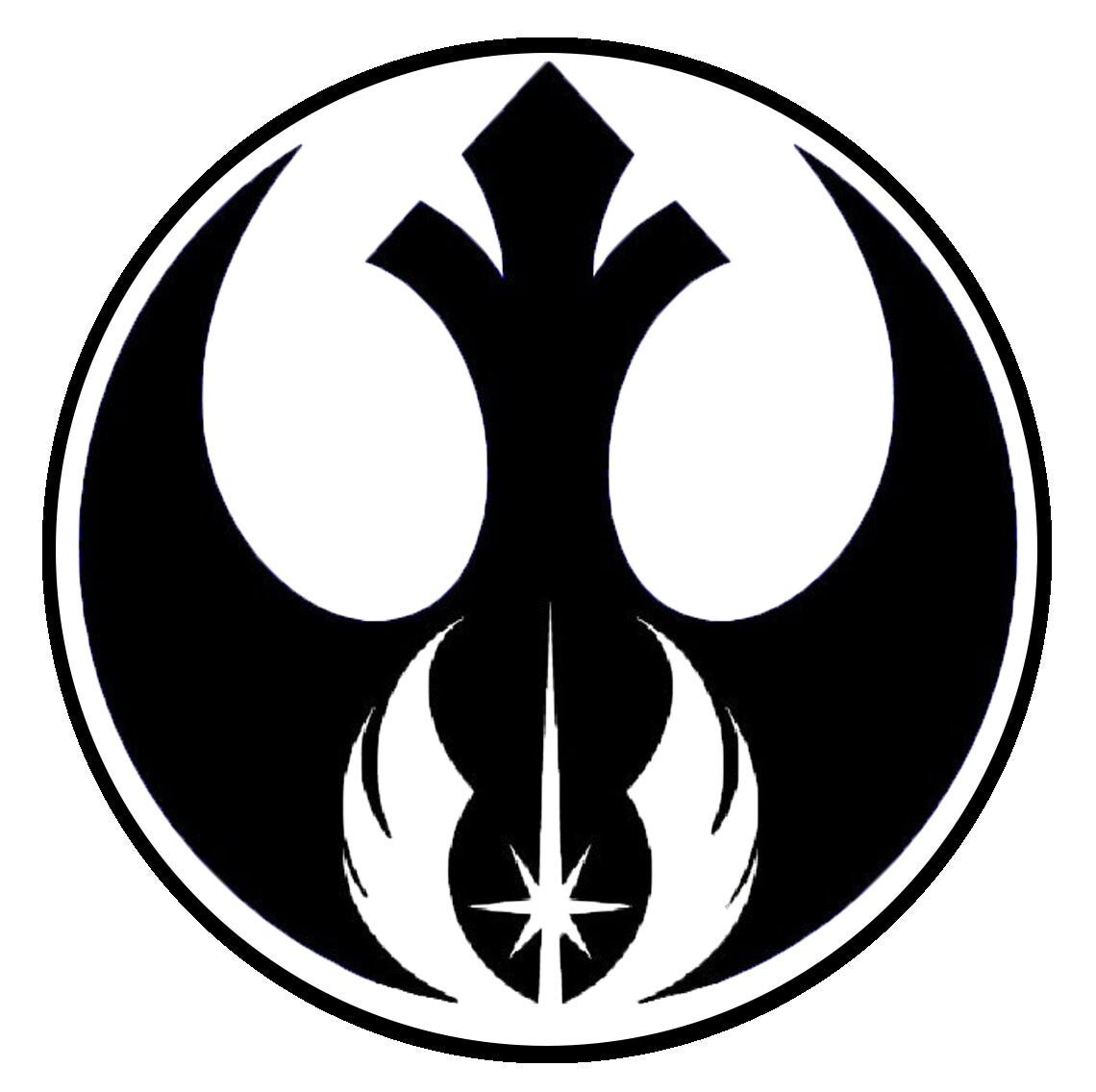 Jedi Rebellion Star Wars Vinyl Decal for laptop car Etsy