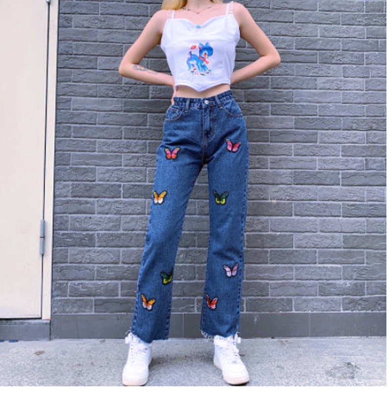 Casual Streetwear Y2K Style Jeans 