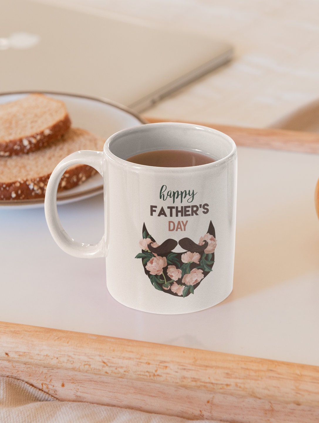 Download Happy Fathers Day SVG. Daddy Beard svg file. Fathers Day Gift | Etsy