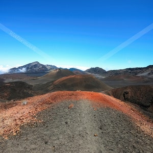 Haleakala Volcano Digital Photography, Home Decor Photo, Nature Digital Photo Prints, Print at home, Wall decor, Hawaii photography