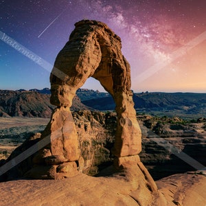 Delicate Arch Digital Photography, Home Decor Photo, Nature Digital Photo Prints, Print at home, Wall decor