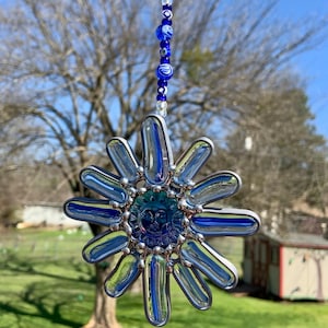 Blue Moon Suncatcher