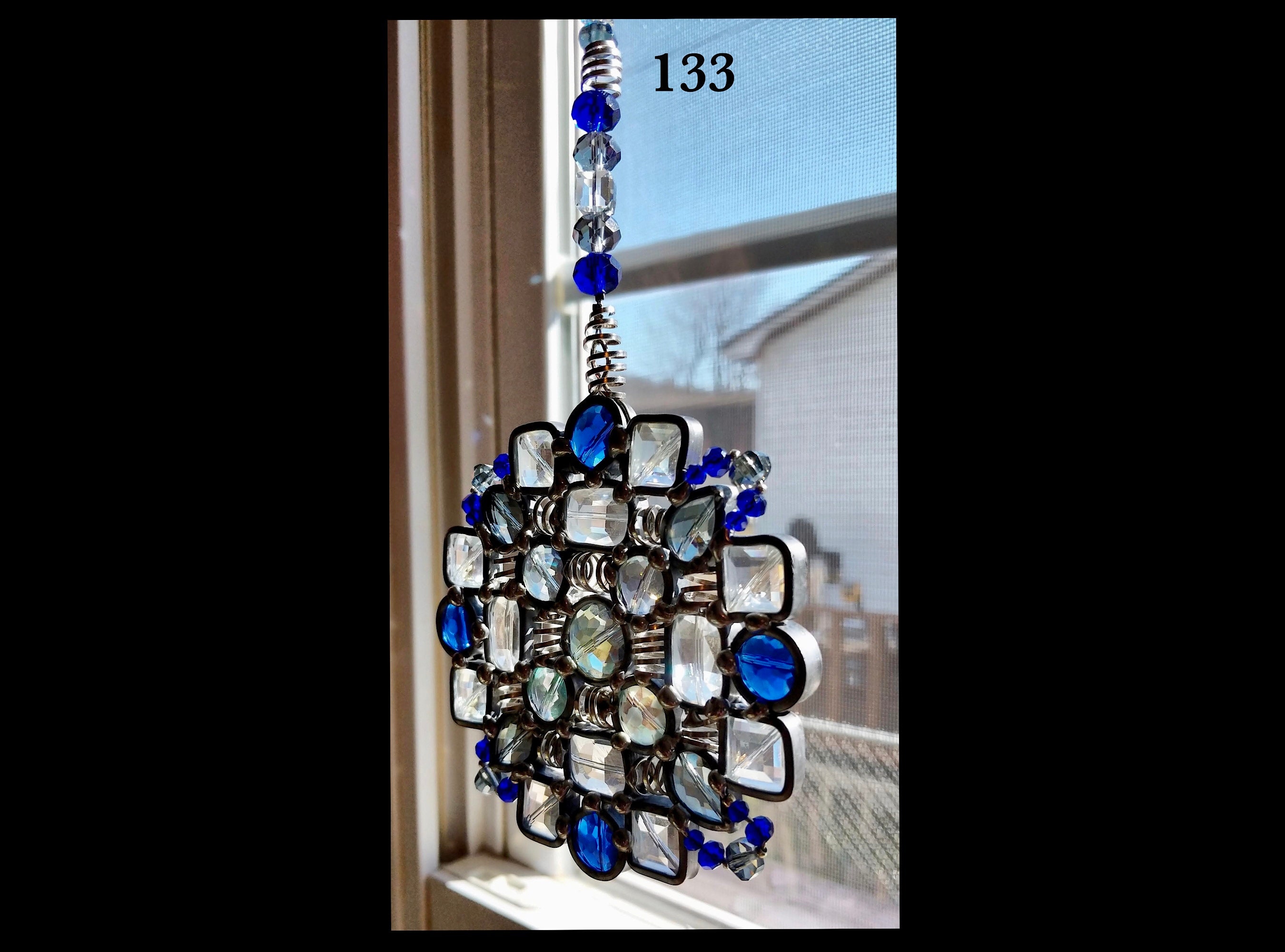 Custom Design Stained Glass Sun Catcher | Etsy