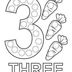 Fai un punto stampabili. Attività Punto e trova numeri. Colorazione per bambini (download istantaneo). immagine 4