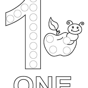 Fai un punto stampabili. Attività Punto e trova numeri. Colorazione per bambini (download istantaneo). immagine 2