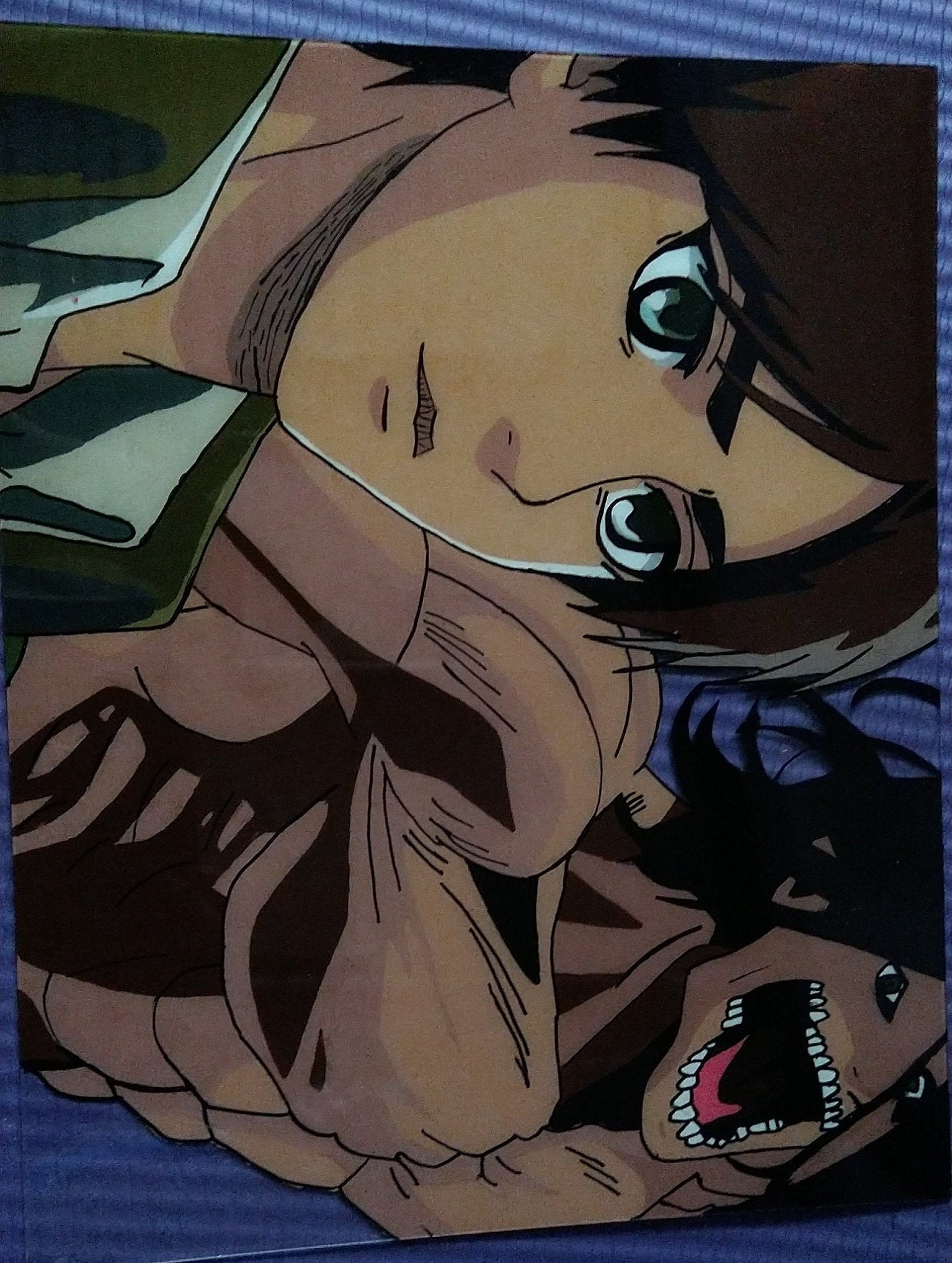 eren yeager painting