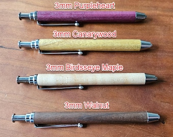 Handmade Hardwood Mechanical Pencils