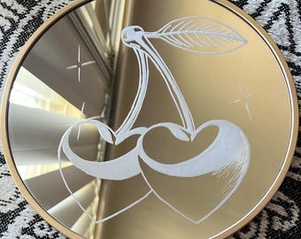 Engraved Mirror