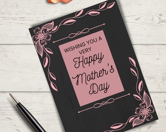 Tarjeta de regalo del Día de la Madre, Regalo del Día de la Madre, Día de la Madre, Tarjeta de regalo del Día de la Madre de un niño, Tarjeta de regalo del Día de la Madre de un amigo