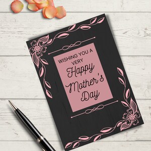 Tarjeta de regalo del Día de la Madre, Regalo del Día de la Madre, Día de la Madre, Tarjeta de regalo del Día de la Madre de un niño, Tarjeta de regalo del Día de la Madre de un amigo