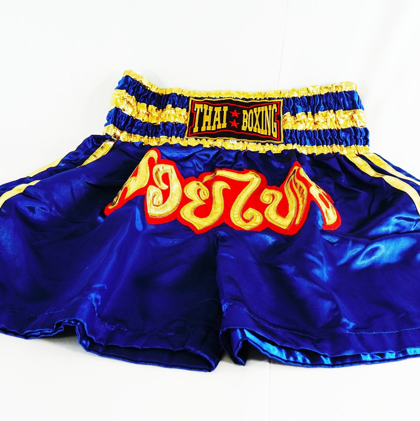 Authentic Muay Thai Boxing Pants Soft Satin Kickboxing Etsy
