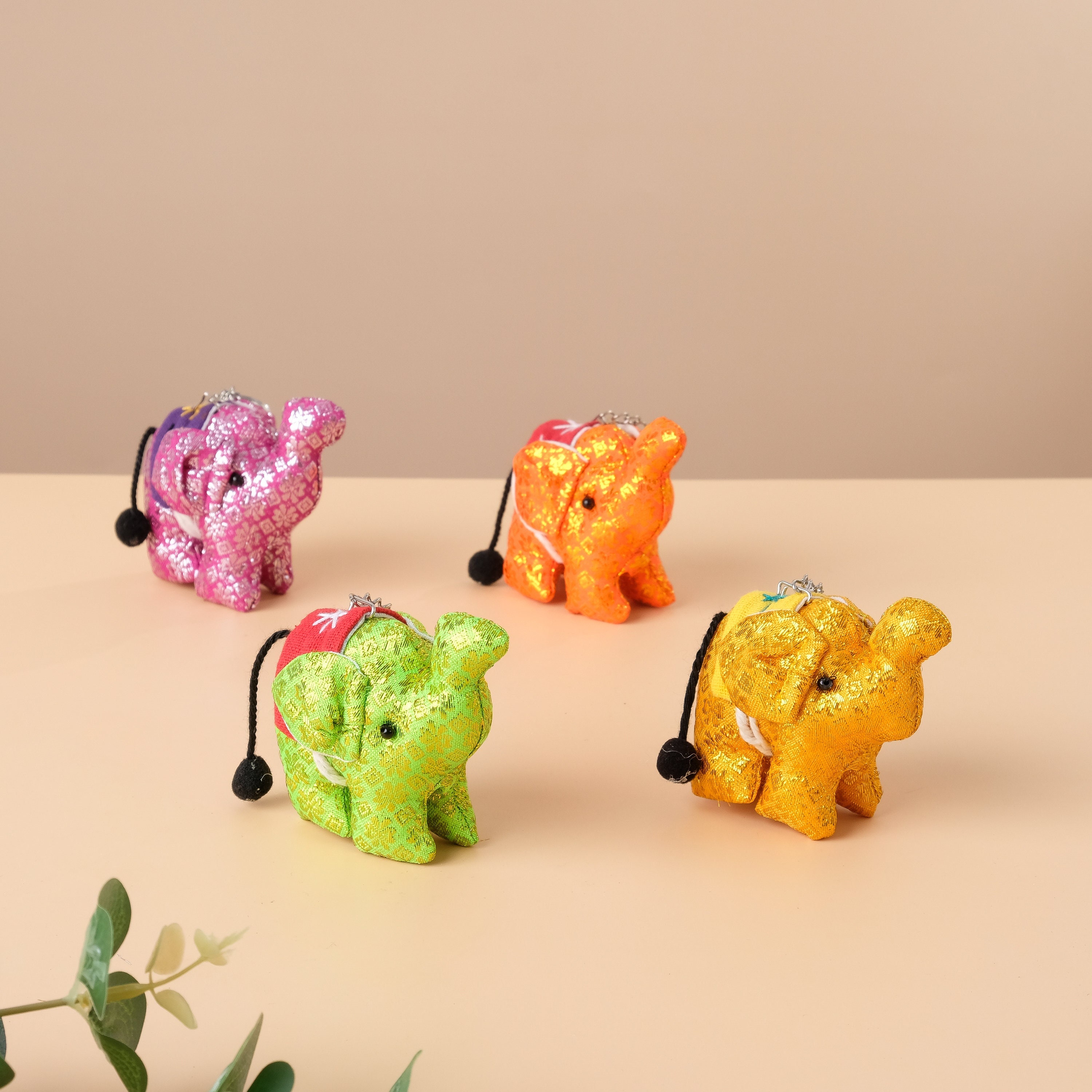 Adorable Elephant Keychain Gift Set From Thailand Lucky Etsy UK