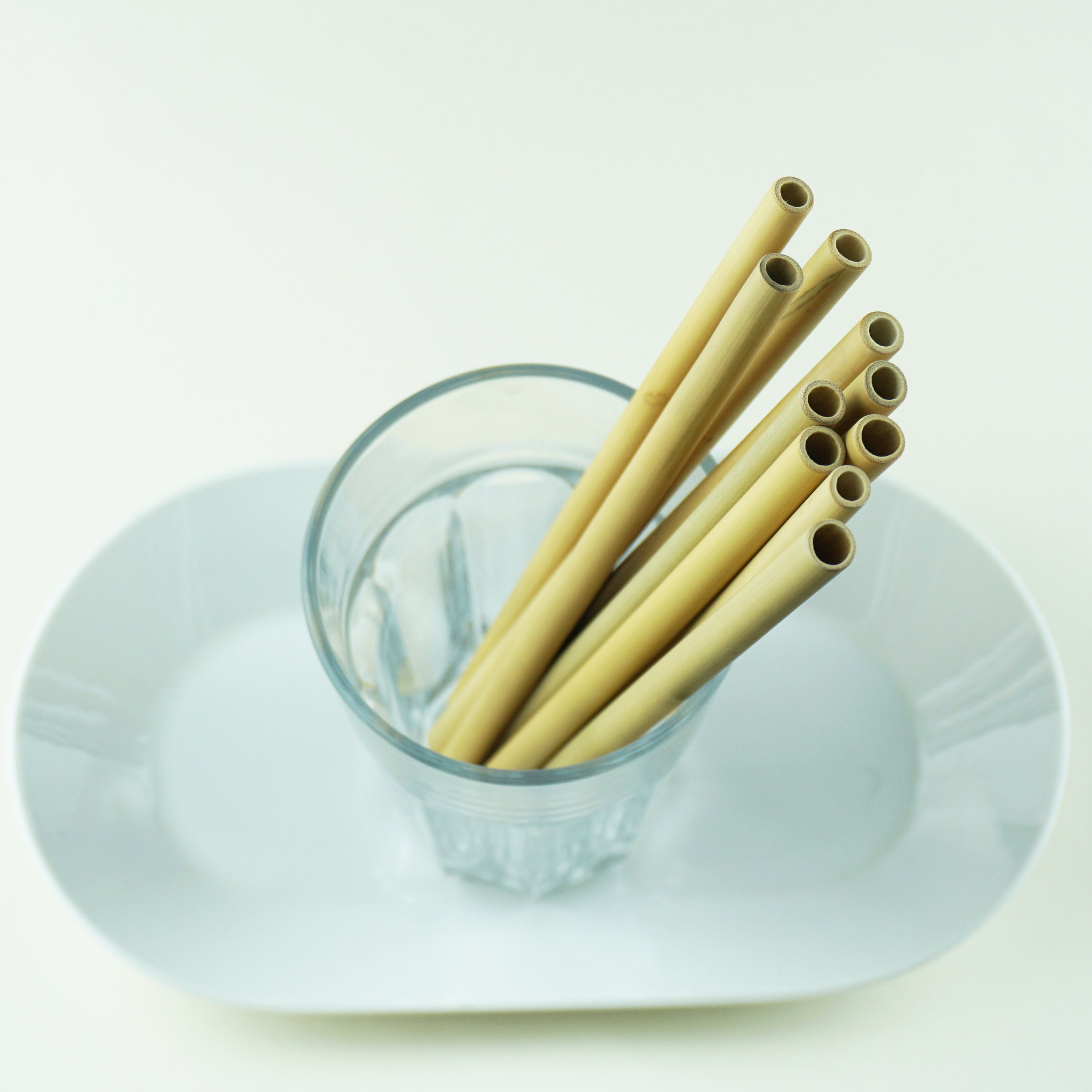 Bamboo Straw Natural & Sustainable from Thailand Etsy