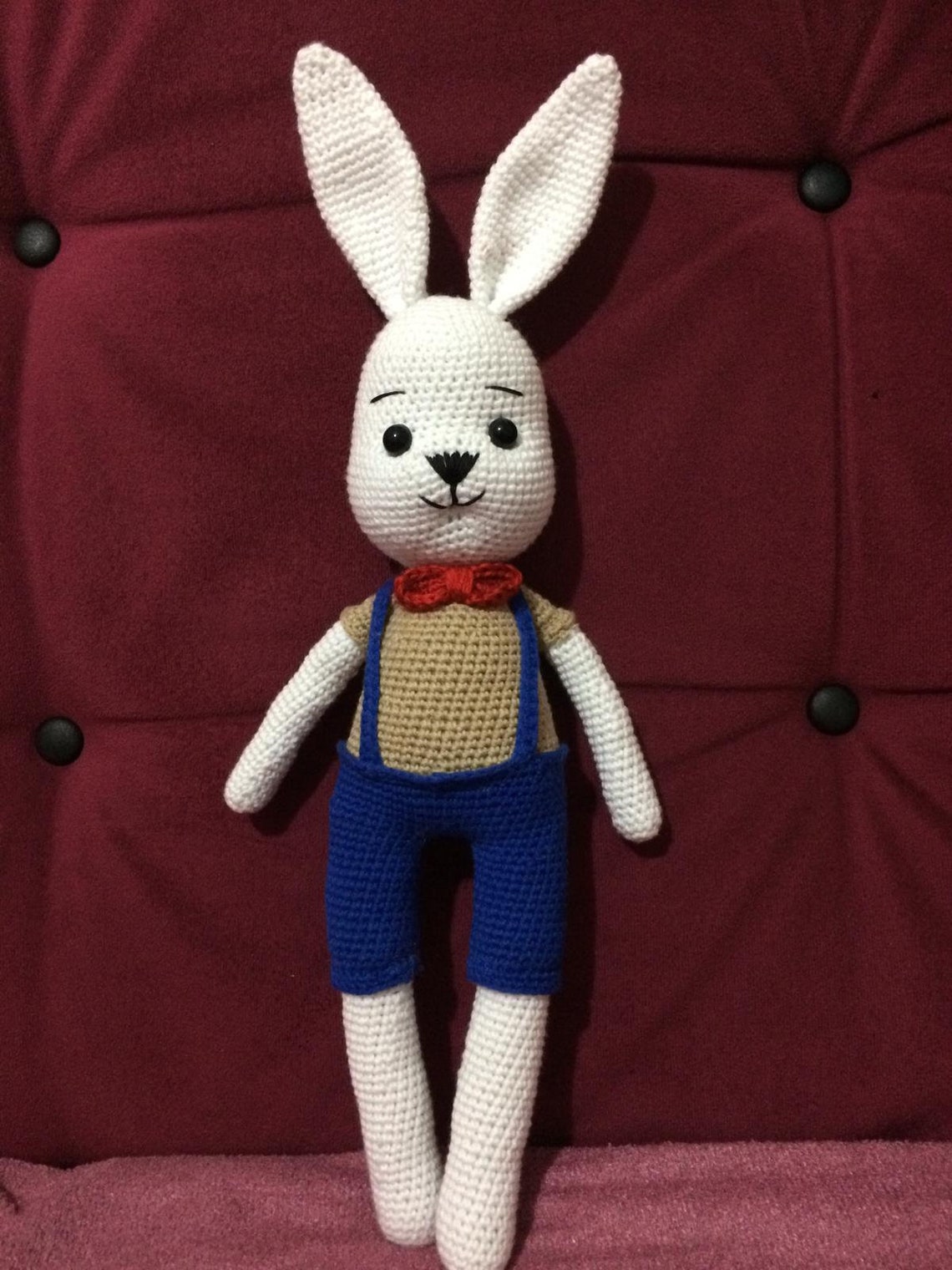 Amigurumi rabbit Crochet rabbit Handmade rabbit Plush | Etsy