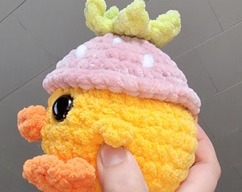 Strawberry Hat Duck