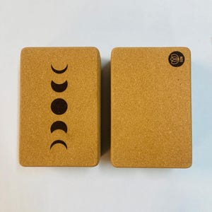 Beautiful Cork Yoga Blocks, 22x15x7,5cm