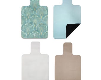 Pilates-Reformer Matte | Wildledermikrofaser und natürlicher Baumkautschuk. Maschinenwaschbar. Rutschfest. 2mm