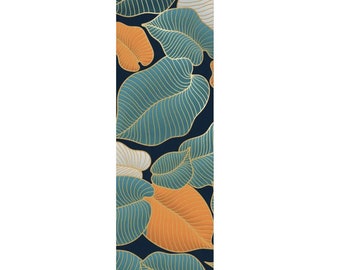Travel Yoga Mat. Foldable. Lightweight Portable. Natural Tree Rubber & suede microfibre. Machine washable. 2mm.