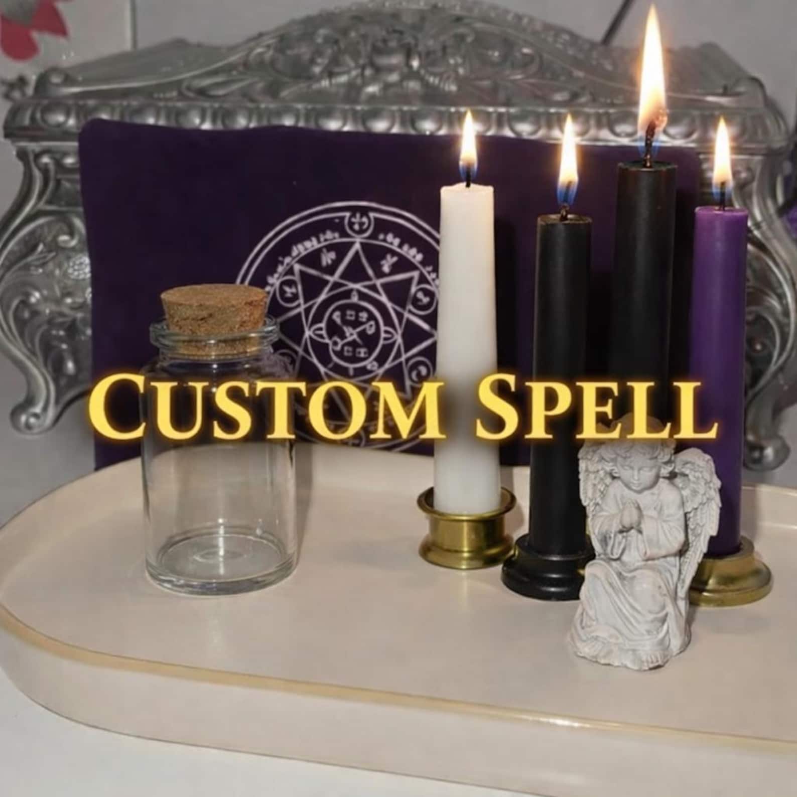 Custom Spell Jar Ritual - Love, Karma, Career, Finances, Manifestation ...
