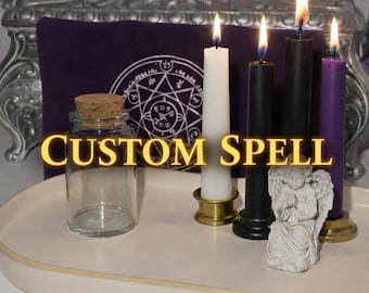 Custom Spell Jar-ritueel - liefde, karma, carrière, financiën, manifestatie