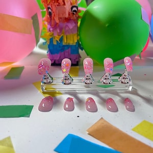 Birthday Cake Press-On Nails