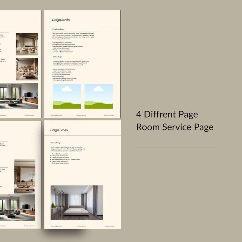Interior Design Pricing Guide: Service & Fee Structure (canva File) - Etsy