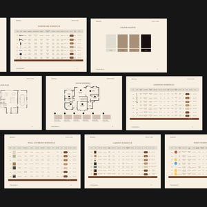 FF&E Schedule Template: Interior Design Project Toolkit (excel, Google ...