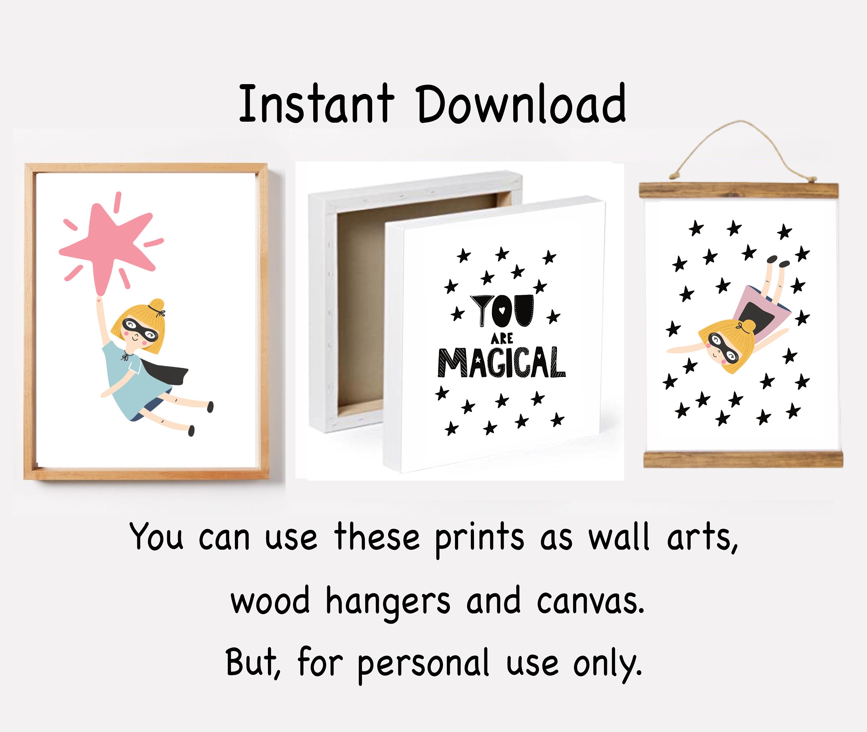Kids Wall Decor Shine Bright Nursery Print, Sun Wall Art, Nursery Wall