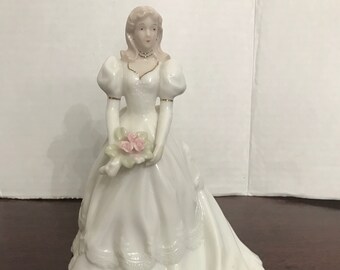 Porcelain Bride Figurine Vintage