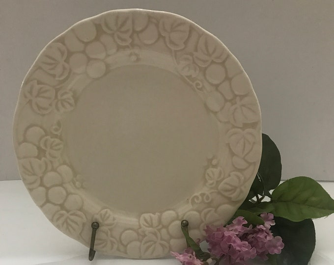 Vintage Salad Plate Poppy Trail by Metlox