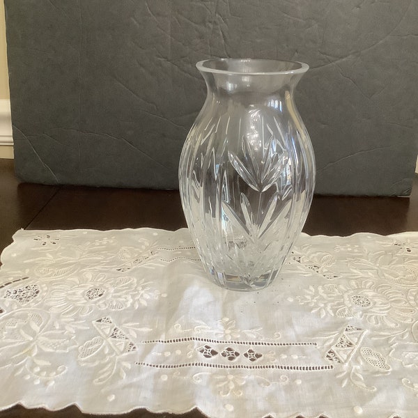 Lenox Lead Crystal Vase Etsy