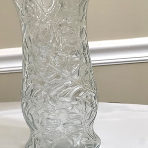 E. O. Brody Embossed Oak Leaf Vase, Gift for Mom