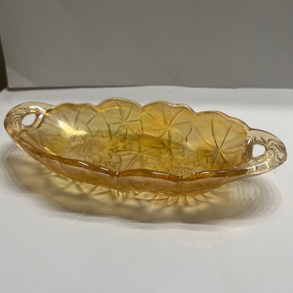 Carnival Glass Relish Dishes