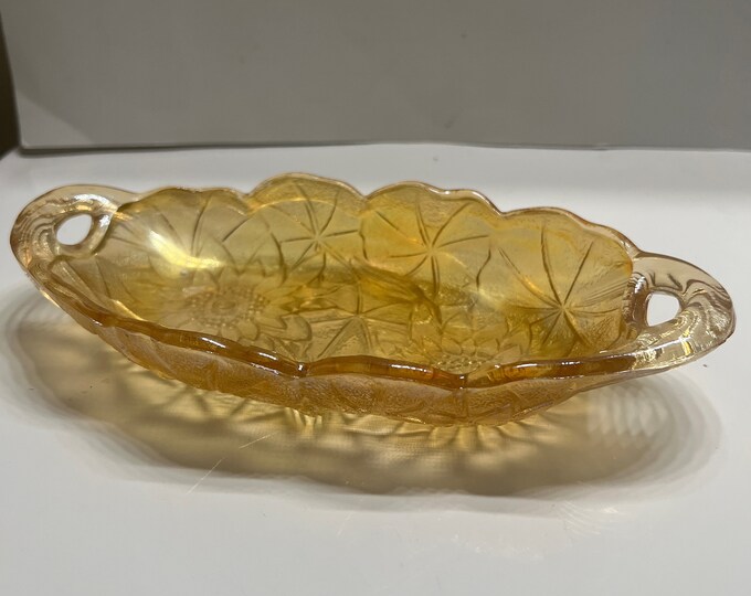 Carnival Glass Relish Dishes