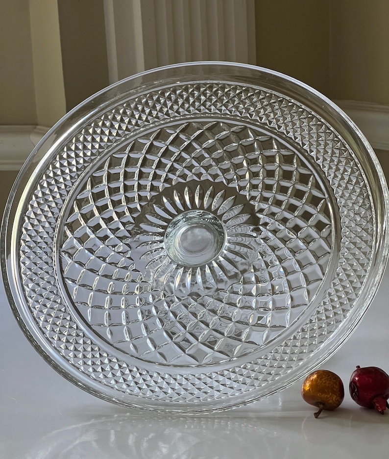 Anchor Hocking Wexford Cake Stand