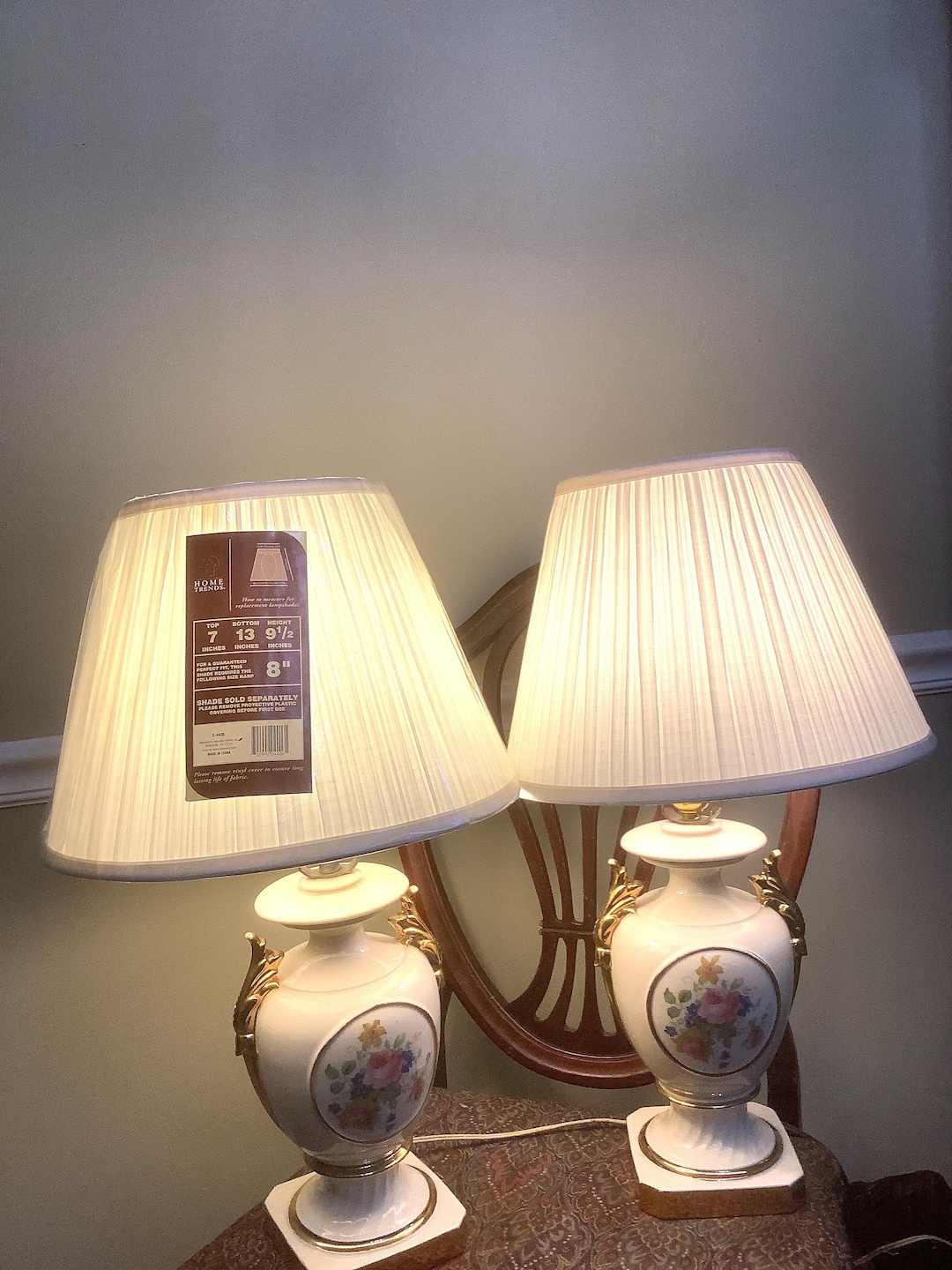 Ceramic Urn-form Style Table Lamps, Bouidor Lamps, Gift for Home - Etsy